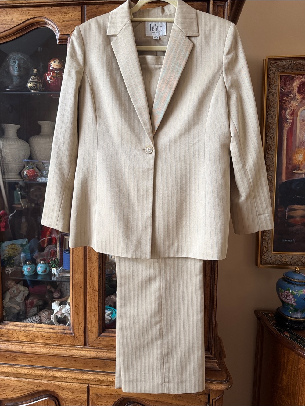 🔥LeSuitJacketPants MintConditionClassicTailoring
BeautifulTan&bluestripeSharp12P